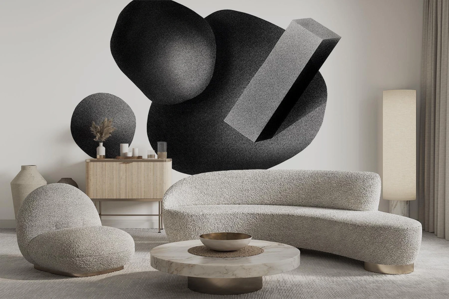 Shadow Shapes Black 8 Shadow Shapes Black - Image 8