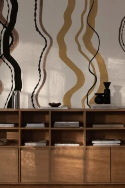 Organic Stripes Ochre