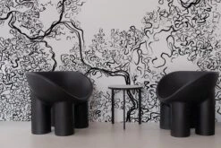 Abstract Sketch Black -Belartestudio Shop ModernStripes AbstractSketch BAS00105010 Black.2