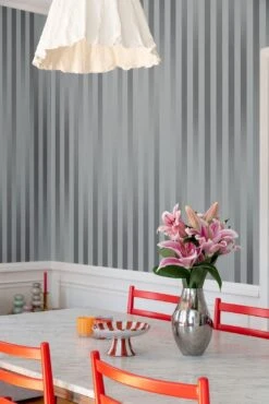 Faded Stripes Dusty Blue -Belartestudio Shop ModernStripes FadedStripes BAS00104023 DustyBlue 4