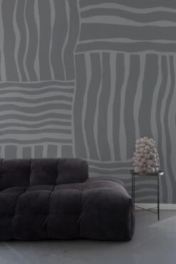 Linear Contrast Dusty Blue -Belartestudio Shop ModernStripes LinearContrast BAS00110023 DustyBlue 1