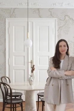 Abstract Sketch Pale Beige -Belartestudio Shop ModernTradition AbstractSketch BAS01504076 PaleBeige 4