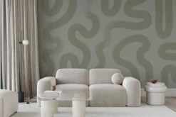 Organic Brushstroke Dusty Green -Belartestudio Shop ModernTradition OrganicBrushStroke BAS01503041 DustyGreen 2