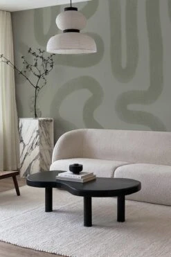 Organic Brushstroke Dusty Green -Belartestudio Shop ModernTradition OrganicBrushStroke BAS01503041 DustyGreen 3