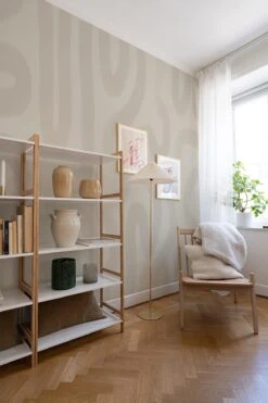 Organic Brushstroke Pale Beige -Belartestudio Shop ModernTradition OrganicBrushstroke BAS01502076 PaleBegie 2