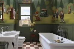 Secret Garden Olive Green -Belartestudio Shop MythicLands SecretGarden BASS06603040 Green overdalehouse 2