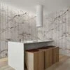Fluted Marble Wallpaper Neutral