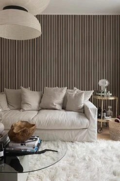Rib Wood Wallpaper White Washed Oak -Belartestudio Shop NordicStructure RibWood BAS00413087 WhiteWashedOak 4