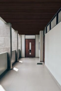 Rib Wood Wallpaper Dark Oak -Belartestudio Shop NordicStructure RibWood BAS00415089 DarkOak 1