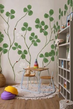 Ladybug Garden Green