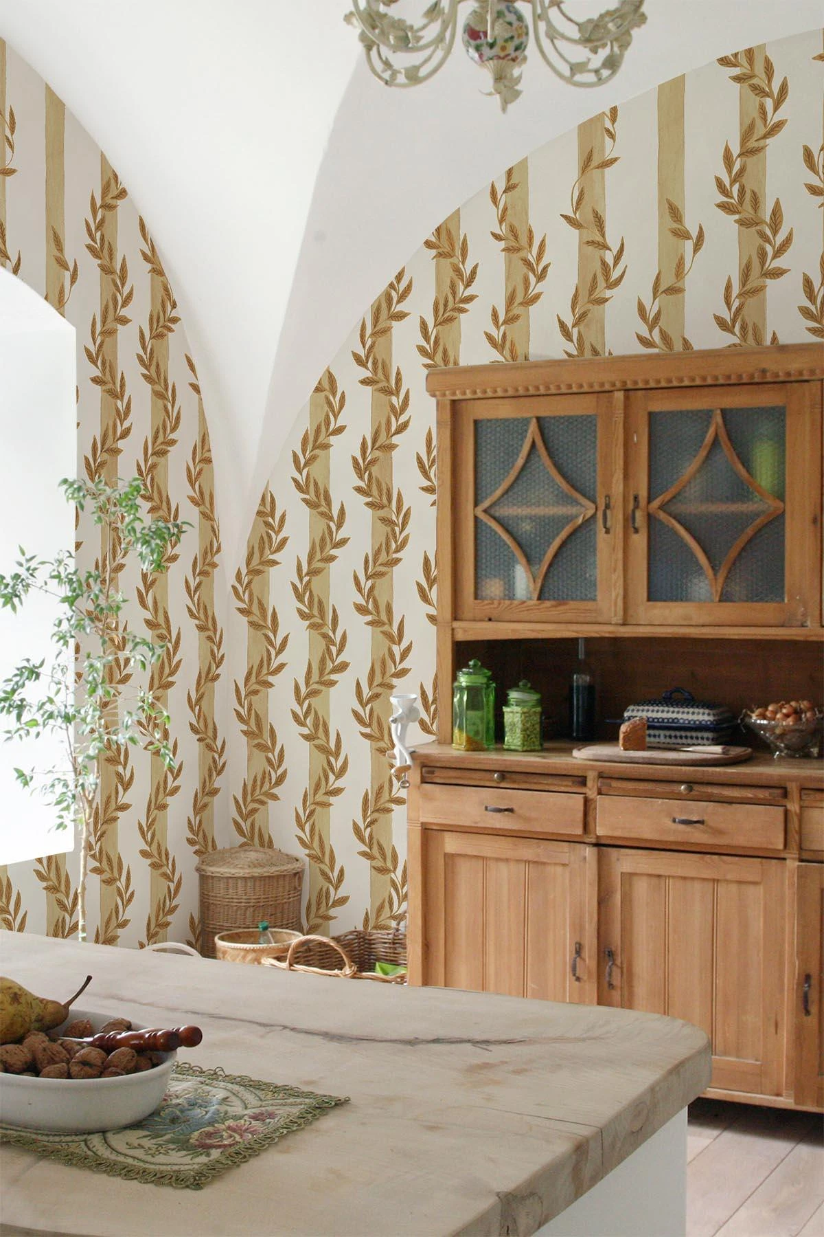 Botanical Stripe Yellow 5 Botanical Stripe Yellow - Image 5