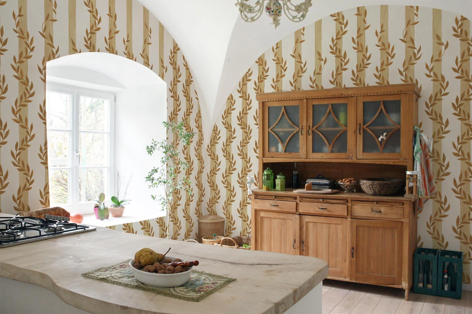 Botanical Stripe Yellow 6 Botanical Stripe Yellow - Image 6