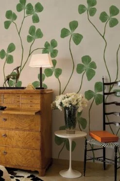 Clover Garden Green -Belartestudio Shop NostalgicTradition CloverGarden BAS04607040 Green 3