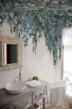 Floral Sky Blue -Belartestudio Shop NostalgicTradition FloralSky BAS04606020 Blue 2