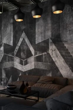 Brutalist Concrete Black -Belartestudio Shop OrganicModernism Brutalistconcrete BAS03504010 Black 1