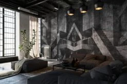 Brutalist Concrete Black -Belartestudio Shop OrganicModernism Brutalistconcrete BAS03504010 Black 2