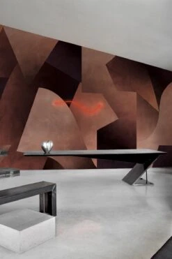 Gradient Graphic Burgundy -Belartestudio Shop OrganicModernism GradientGraphic BAS03508038 Burgundy 2