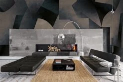 Gradient Graphic Dark Blue -Belartestudio Shop OrganicModernism GradientGraphic BAS03509024 DarkBlue 2