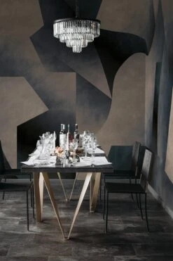 Gradient Graphic Dark Blue