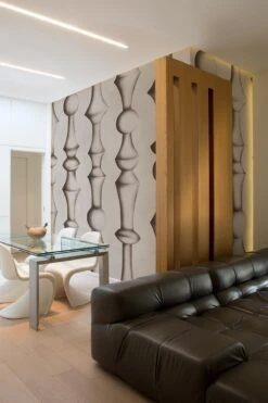 Sculptural Shadow Greige -Belartestudio Shop OrganicModernism SculpturalShadow BAS03502072 Greie 1