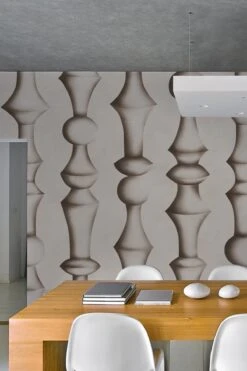 Sculptural Shadow Greige -Belartestudio Shop OrganicModernism SculpturalShadow BAS03502072 Greie 3