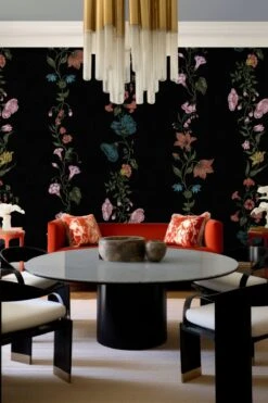 Flower Vine Black -Belartestudio Shop OrnateMaximalist FlowerVine BAS05601010 Black 2 6e777e51 185a 4f55 922c 8e5aedb7e762