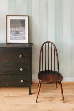 Aquarelle Stripe Pastel Green -Belartestudio Shop PastelDreams AquarelleStripe BAS01109044 PastelGreen 1