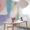 Bold Shapes Multi Pastel