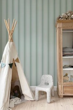 Curved Wall Panel Large Soft Green -Belartestudio Shop PastelDreams CurvedWallPanelLarge BAS00506042 SoftGreen 3