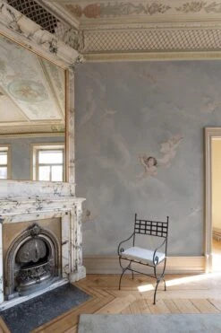 Cherub Clouds Sky Blue -Belartestudio Shop RoyalVintage CherubeClouds BAS02312029 SkyBlue 2