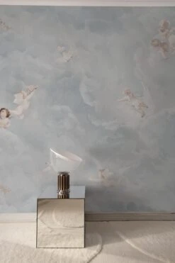 Cherub Clouds Sky Blue