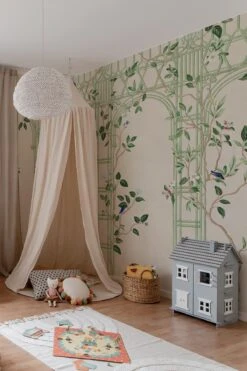 Chinoiserie Arches Mixed Multi -Belartestudio Shop RoyalVintage ChinoiserieArches BAS02303063 MixedMulti kidsroom 1