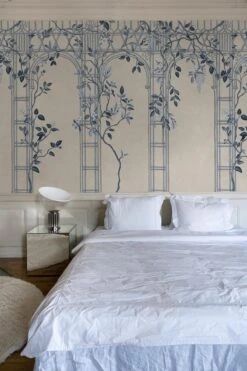 Chinoiserie Arches Blue -Belartestudio Shop RoyalVintage ChinoserieArches BAS02304020 Blue 4