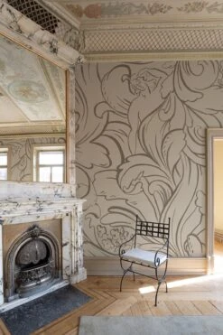 Contemporary Ornament Taupe -Belartestudio Shop RoyalVintage ContemporaryOrnament BAS02306093 Taupe 1