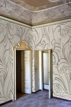 Contemporary Ornament Taupe -Belartestudio Shop RoyalVintage ContemporaryOrnament BAS02306093 Taupe 3