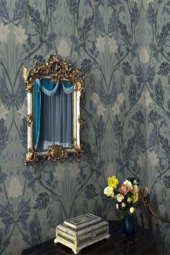 Palazzo Medallion Blue -Belartestudio Shop RoyalVintage PalazzoMedallion BAS02310020 Blue 2