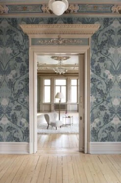 Palazzo Medallion Blue -Belartestudio Shop RoyalVintage PalazzoMedallion BAS02310020 Blue 3