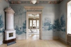 Scenic Landscape Blue -Belartestudio Shop RoyalVintage ScenicLandscape BAS02302020 Blue 3