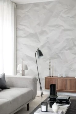 Paper Wrinkle White -Belartestudio Shop ScandiLight PaperWrinkle BAS00301001 White 5