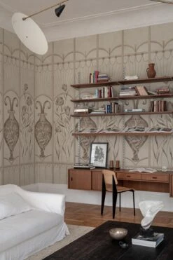 Botanical Deco Pale Beige -Belartestudio Shop SophisticatedVintage BotanicalDeco BAS07404076 PaleBeige 4Goodwill iyaturabelidze yevhenii avramenko