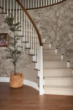 Tapestry Landscape Pale Beige