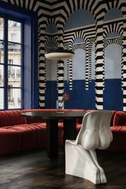 Striped Archway Blue -Belartestudio Shop SurrealStripes Striped Archway BAS06701020 Blue 1