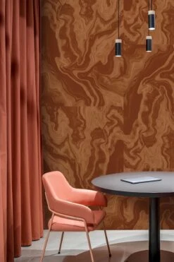 Marbling Tiles Terracotta -Belartestudio Shop TerracottaVibes MarblingTiles BAS03301103 Terracotta 1