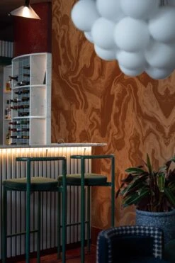 Marbling Tiles Terracotta -Belartestudio Shop TerracottaVibes MarblingTiles BAS03301103 Terracotta 2