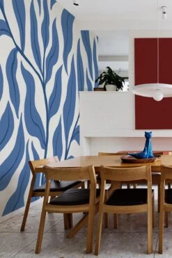 Leaves Blue -Belartestudio Shop ThePowerOfBlue Leaves BAS03601020 Blue 2