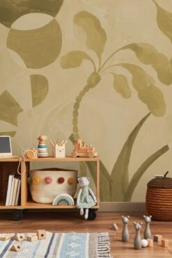 Abstract Utopia Yellow Green