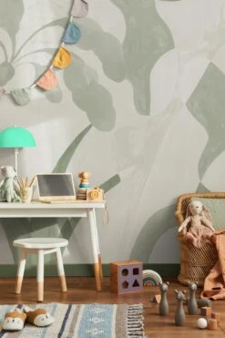 Abstract Utopia Pastel Green