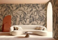 Marbling Tiles Two Anthracite -Belartestudio Shop VibrantMinimalism MarblingTilesTwo BAS05806011 Antrachite 3