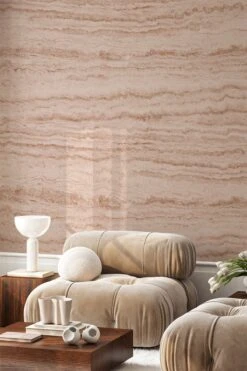 Travertine Light Pink -Belartestudio Shop VibrantMinimalism Travertine BAS05801116 LightPink 4 fdc40685 c407 4860 aff6 6d30014e8e9e