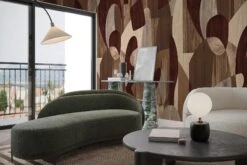 Wood Intarsia Brown -Belartestudio Shop VibrantMinimalism WoodArtIntarsia BAS06304070 Brown 5